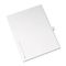Avery Allstate-Style Legal Side Tab Divider, Title: 11, Letter, White, 25/Pack AVE82209