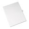 Avery Allstate-Style Legal Side Tab Divider, Title: 13, Letter, White, 25/Pack AVE82211