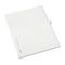 Avery Allstate-Style Legal Side Tab Divider, Title: 15, Letter, White, 25/Pack AVE82213