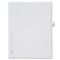 Avery Allstate-Style Legal Side Tab Divider, Title: 16, Letter, White, 25/Pack AVE82214