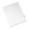 Avery Allstate-Style Legal Side Tab Divider, Title: 20, Letter, White, 25/Pack AVE82218