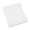 Avery Allstate-Style Legal Side Tab Divider, Title: 23, Letter, White, 25/Pack AVE82221