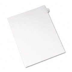 Avery Allstate-Style Legal Side Tab Divider, Title: 28, Letter, White, 25/Pack AVE82226
