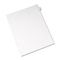 Avery Allstate-Style Legal Side Tab Divider, Title: 28, Letter, White, 25/Pack AVE82226