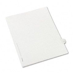 Avery Allstate-Style Legal Side Tab Divider, Title: 31, Letter, White, 25/Pack AVE82229