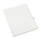 Avery Allstate-Style Legal Side Tab Divider, Title: 35, Letter, White, 25/Pack AVE82233