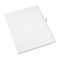 Avery Allstate-Style Legal Side Tab Divider, Title: 36, Letter, White, 25/Pack AVE82234