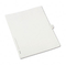 Avery Allstate-Style Legal Side Tab Divider, Title: 37, Letter, White, 25/Pack AVE82235