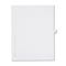 Avery Allstate-Style Legal Side Tab Divider, Title: 39, Letter, White, 25/Pack AVE82237