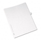 Avery Allstate-Style Legal Side Tab Divider, Title: 40, Letter, White, 25/Pack AVE82238