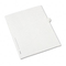 Avery Allstate-Style Legal Side Tab Divider, Title: 41, Letter, White, 25/Pack AVE82239