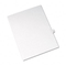 Avery Allstate-Style Legal Side Tab Divider, Title: 42, Letter, White, 25/Pack AVE82240