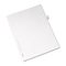 Avery Allstate-Style Legal Side Tab Divider, Title: 43, Letter, White, 25/Pack AVE82241