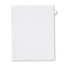 Avery Allstate-Style Legal Side Tab Divider, Title: 48, Letter, White, 25/Pack AVE82246