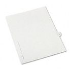 Avery Allstate-Style Legal Side Tab Divider, Title: 9, Letter, White, 25/Pack AVE82207