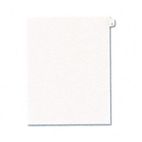 Avery Allstate-Style Legal Side Tab Divider, Title: A, Letter, White, 25/Pack AVE82163