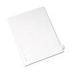 Avery Allstate-Style Legal Side Tab Divider, Title: B, Letter, White, 25/Pack AVE82164