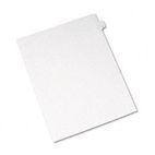 Avery Allstate-Style Legal Side Tab Divider, Title: C, Letter, White, 25/Pack AVE82165