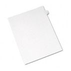 Avery Allstate-Style Legal Side Tab Divider, Title: D, Letter, White, 25/Pack AVE82166