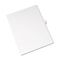 Avery Allstate-Style Legal Side Tab Divider, Title: M, Letter, White, 25/Pack AVE82175