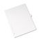Avery Allstate-Style Legal Side Tab Divider, Title: N, Letter, White, 25/Pack AVE82176