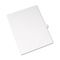 Avery Allstate-Style Legal Side Tab Divider, Title: P, Letter, White, 25/Pack AVE82178