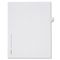 Avery Allstate-Style Legal Side Tab Divider, Title: S, Letter, White, 25/Pack AVE82181