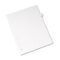 Avery Allstate-Style Legal Side Tab Divider, Title: T, Letter, White, 25/Pack AVE82182