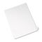 Avery Allstate-Style Legal Side Tab Divider, Title: Z, Letter, White, 25/Pack AVE82188