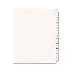 Avery Allstate-Style Legal Side Tab Dividers, 10-Tab, I-X, Letter, White, 10/Set AVE82319