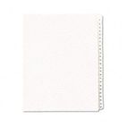 Avery Allstate-Style Legal Side Tab Dividers, 25-Tab, 1-25, Letter, White, 25/Set AVE01701