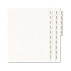 Avery Allstate-Style Legal Side Tab Dividers, 25-Tab, 1-25, Letter, White, 25/Set AVE82106