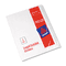 Avery Allstate-Style Legal Side Tab Dividers, 25-Tab, 101-125, Letter, White, 25/Set AVE01705