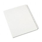 Avery Allstate-Style Legal Side Tab Dividers, 25-Tab,151-175, Letter, White, 25/Set AVE82189