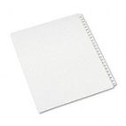Avery Allstate-Style Legal Side Tab Dividers, 25-Tab, 201-225, Letter, White, 25/Set AVE82191