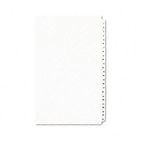 Avery Avery-Style Legal Side Tab Divider, Title: 1-25, 14 x 8 1/2, White, 1 Set AVE01430
