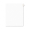 Avery Avery-Style Legal Side Tab Divider, Title: 1, Letter, White, 25/Pack AVE11911