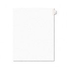 Avery Avery-Style Legal Side Tab Divider, Title: 1, Letter, White, 25/Pack AVE11911