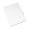 Avery Avery-Style Legal Side Tab Divider, Title: 10, Letter, White, 25/Pack AVE11920