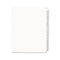 Avery Avery-Style Legal Side Tab Divider, Title: 101-125, Letter, White, 1 Set AVE01334