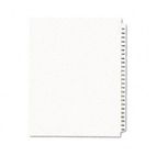 Avery Avery-Style Legal Side Tab Divider, Title: 101-125, Letter, White, 1 Set AVE01334