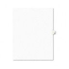 Avery Avery-Style Legal Side Tab Divider, Title: 12, Letter, White, 25/Pack AVE11922