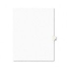 Avery Avery-Style Legal Side Tab Divider, Title: 15, Letter, White, 25/Pack AVE11925
