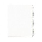 Avery Avery-Style Legal Side Tab Divider, Title: 151-175, Letter, White, 1 Set AVE01336