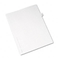 Avery Avery-Style Legal Side Tab Divider, Title: 19, Letter, White, 25/Pack AVE01019
