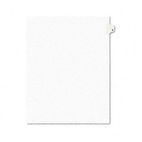 Avery Avery-Style Legal Side Tab Divider, Title: 2, Letter, White, 25/Pack AVE11912