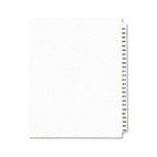 Avery Avery-Style Legal Side Tab Divider, Title: 201-225, Letter, White, 1 Set AVE01338