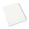 Avery Avery-Style Legal Side Tab Divider, Title: 226-250, Letter, White, 1 Set AVE01339