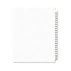 Avery Avery-Style Legal Side Tab Divider, Title: 226-250, Letter, White, 1 Set AVE01339