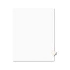 Avery Avery-Style Legal Side Tab Divider, Title: 23, Letter, White, 25/Pack AVE01023